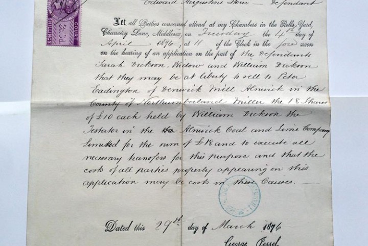 QV Chancery Court - Dickson 1875